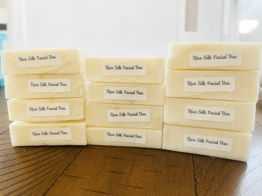 Rice silk facial bar