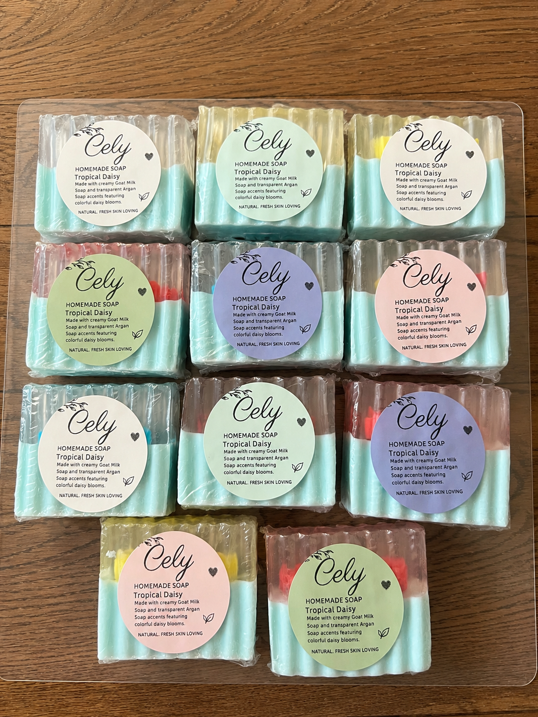 🌼 Tropical Daisy Soap